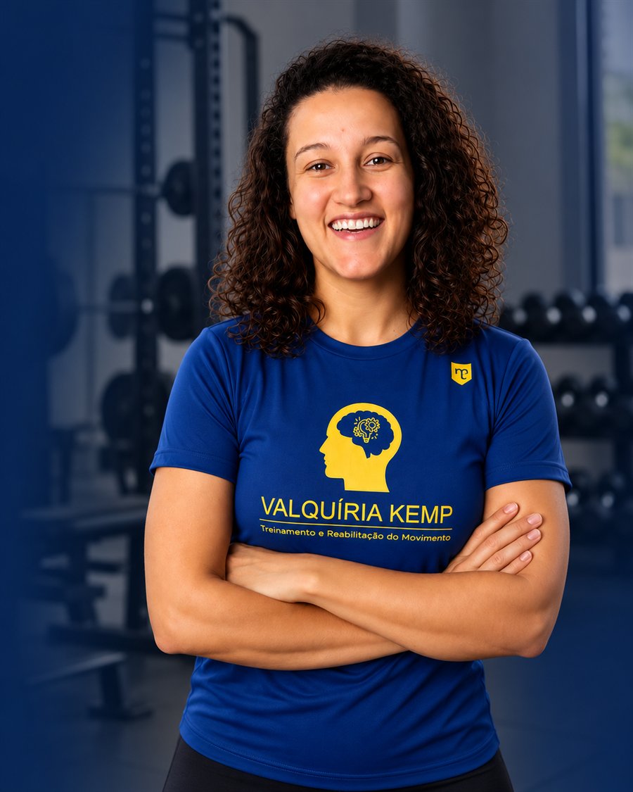 Valqu&iacute;ria Kemp, Profissional de Educa&ccedil;&atilde;o F&iacute;sica